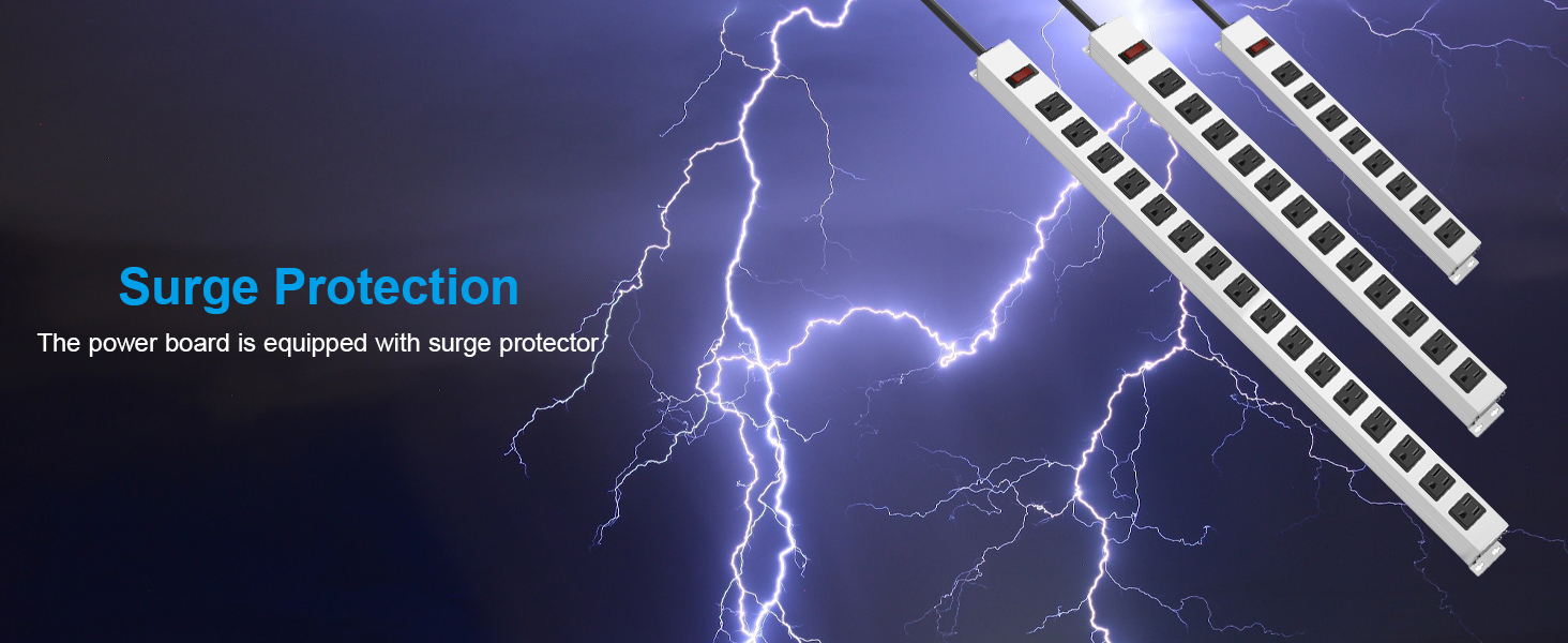 Mountable Heavy Duty Power Strip