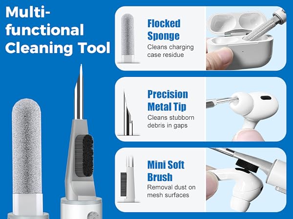 ear tips with cleaning kit