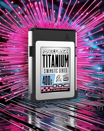 Supercharged Speed for Professionals 400GB Pixelflash CFExpress Card