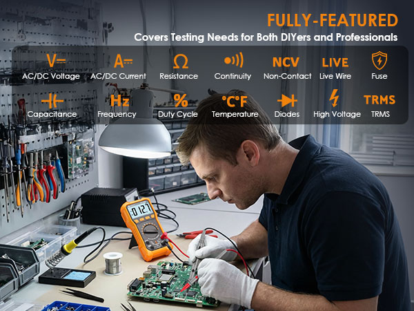 auto ranging digital multimeter
