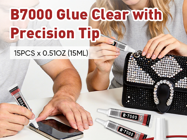 b7000 glue clear with precision tip