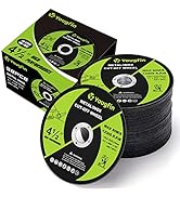 Yougfin Cut Off Wheels 52 Pack, Quality Thin 4 1/2 x0.04x7/8 inch Cutting Disc, Metal &amp; Stainless...