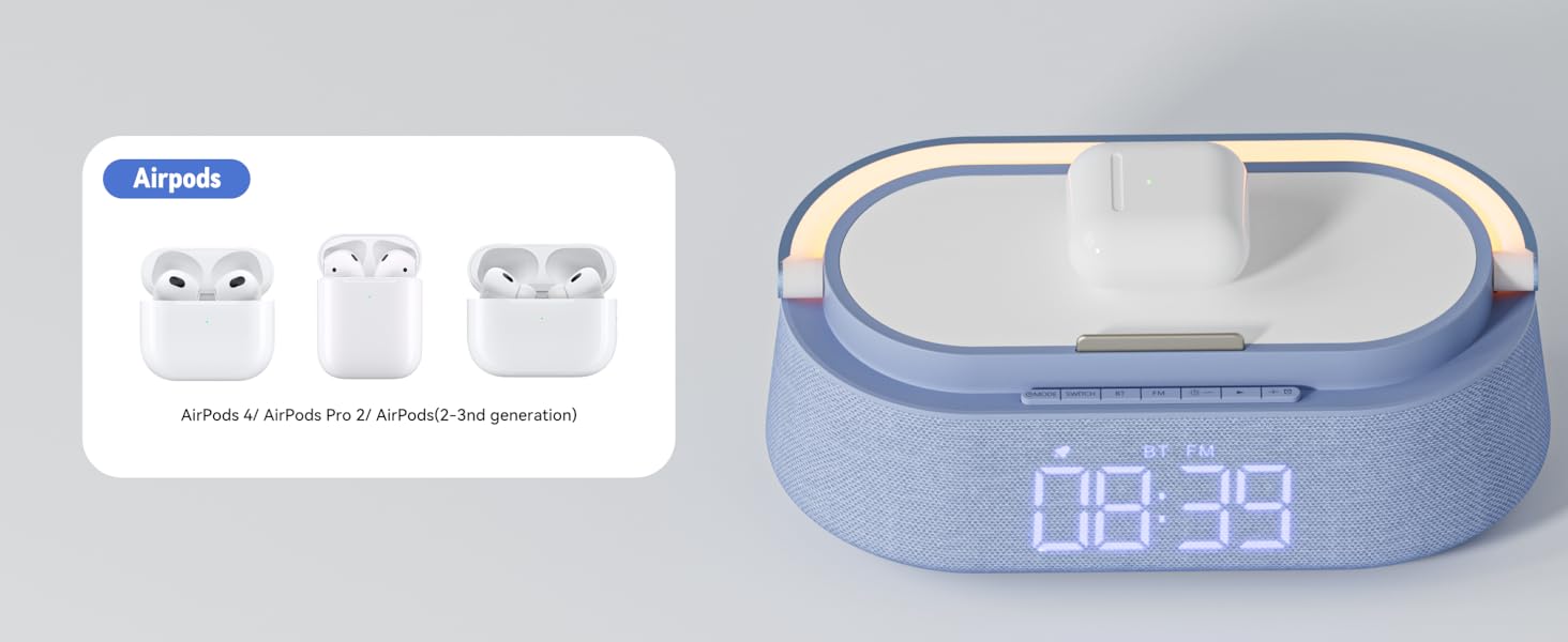 Wireless Charge FM Radio