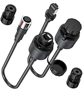 EDUP LOVE Starlink Performance Gen 3 Ethernet Adapter, Waterproof RJ45 Coupler Cable Extension fo...