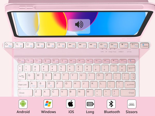 ipad 10th generation case with keyboard