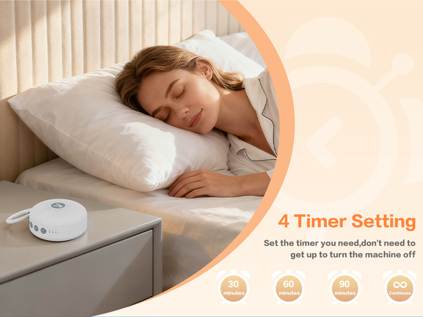 noise machine 4 Timer Setting