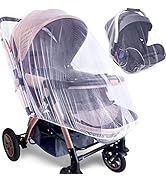 Mosquito Net for Stroller (2 Pack) - Durable Baby Stroller Mosquito Net - Perfect Bug Net for Str...