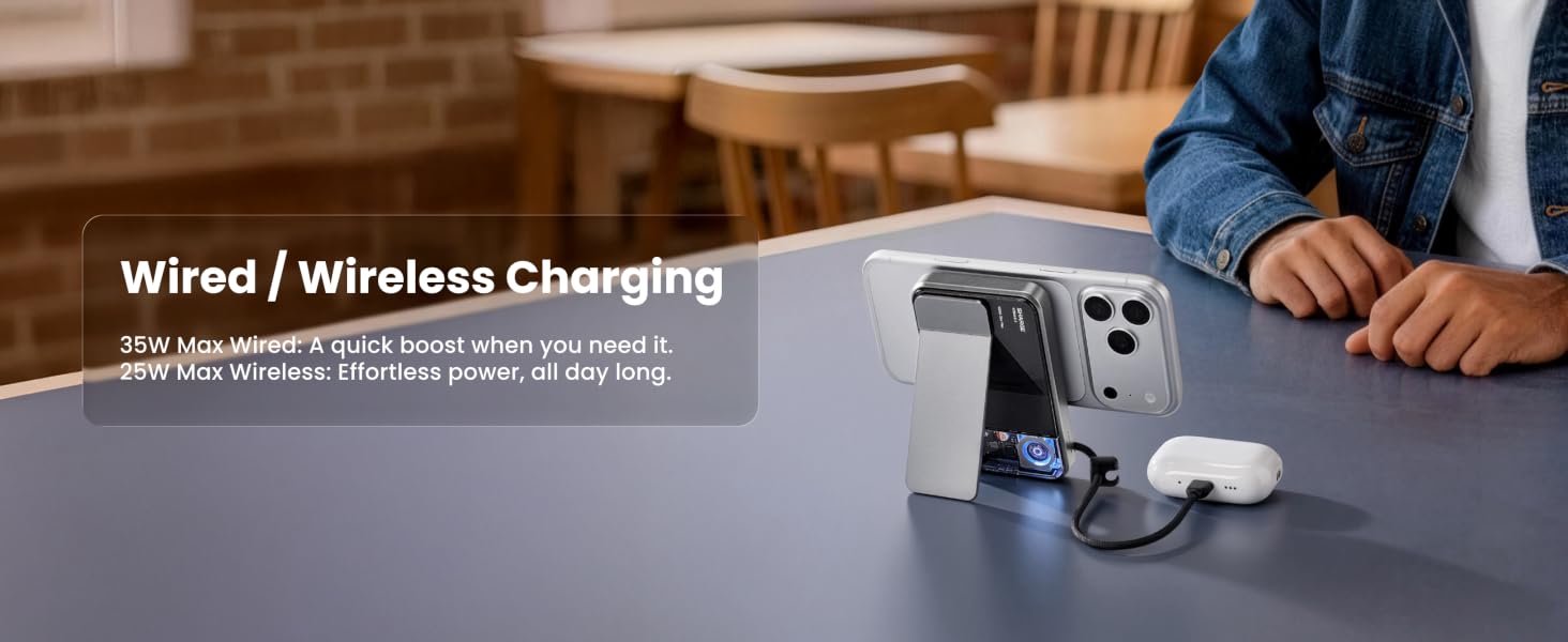 Wired/ Wireless Charging