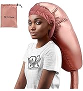 TEPENAR Bonnet Hair Dryer Attachment: Upgraded Extra Large Adjustable Hair Dryer Cap - Easy to Us...
