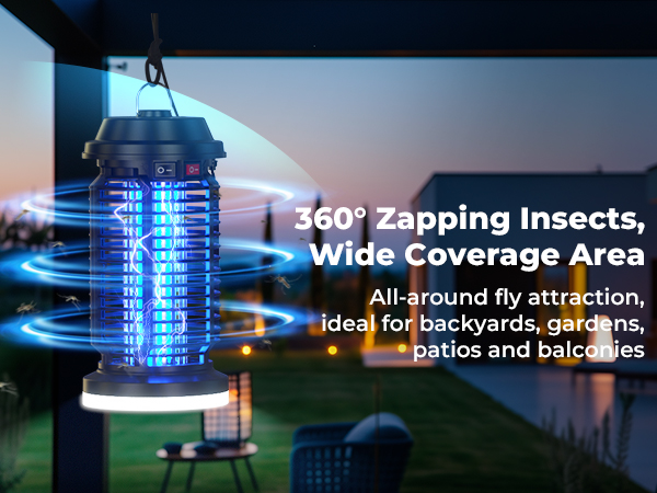Bug Zapper Outdoor Indoor Waterproof