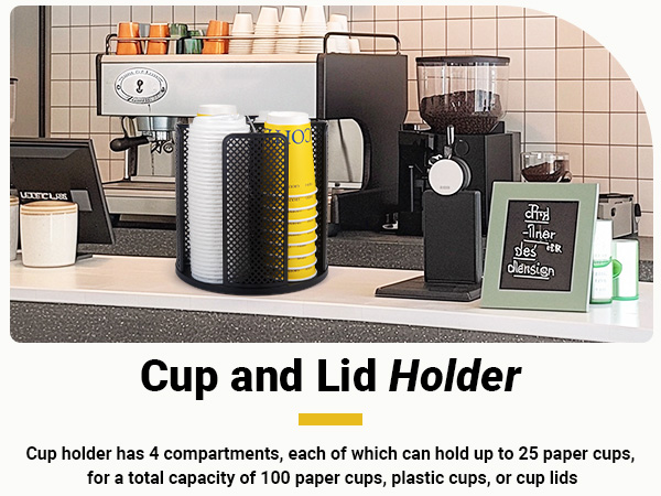 Rotating Paper Cup Holder