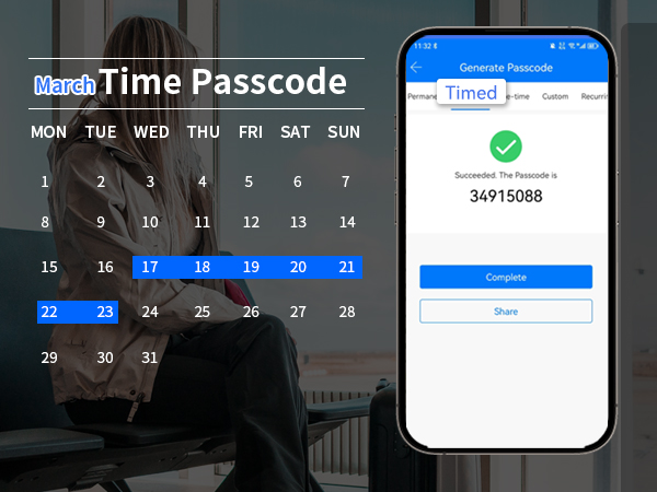keyless entry door lock
