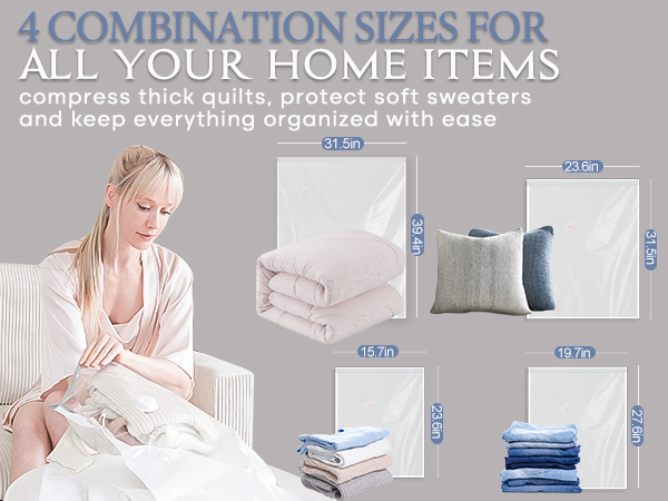 vacuum seal bags for clothing travel
