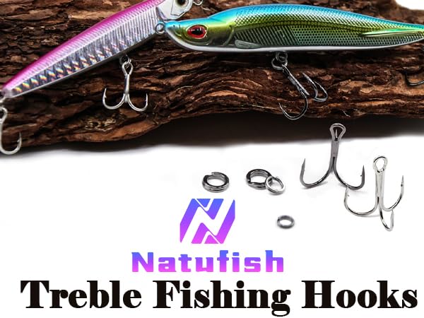 Treble Fishing Hooks