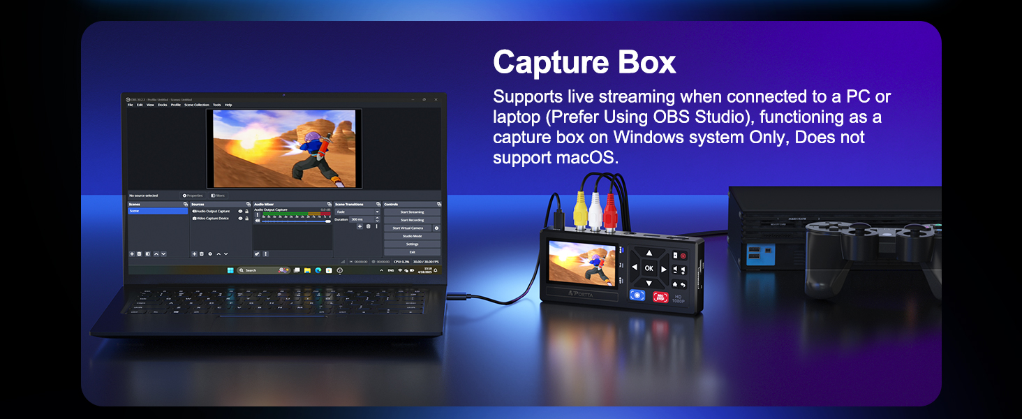 PORTTA VHS to Digital Converter
