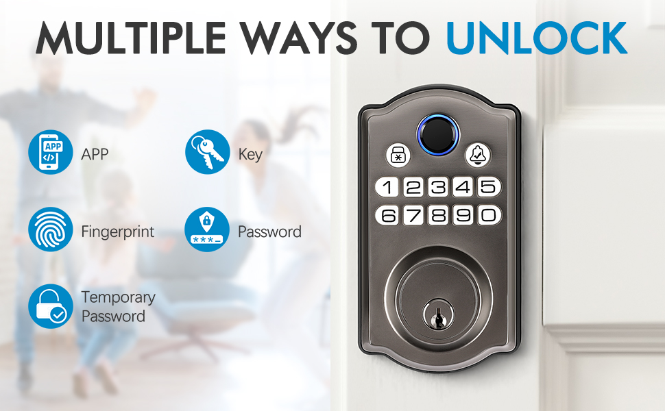 smart deadbolt lock