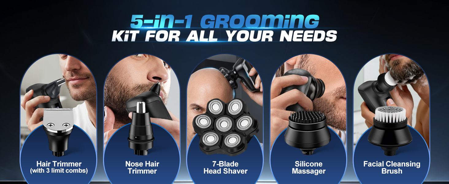 mens bald head shaver