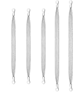 Jeyoon 5PCS Universal Automotive Ground Strap,3pcs 10"x1/2" &amp; 2pcs 13"x1/2" Tinned Copper Vehicle...