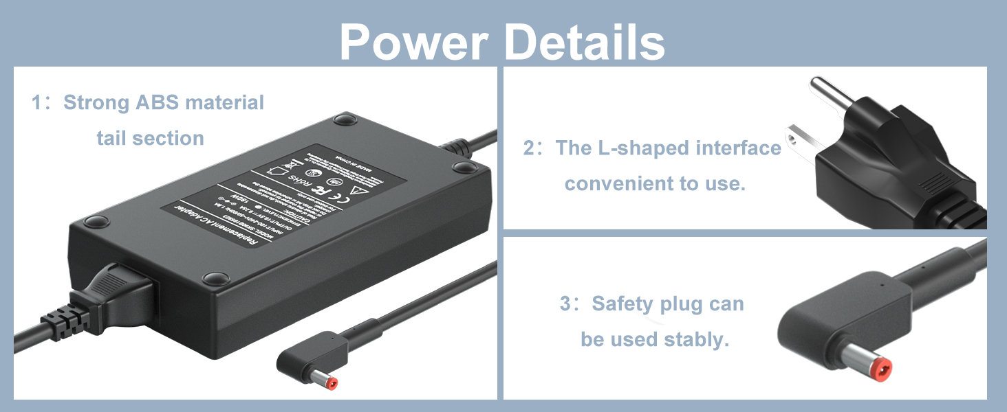 180W Charger Compatible with MSI Thin GF63 GF65 Stealth GS65 GS63 GS65 GS73 GS75 GS60 GF72