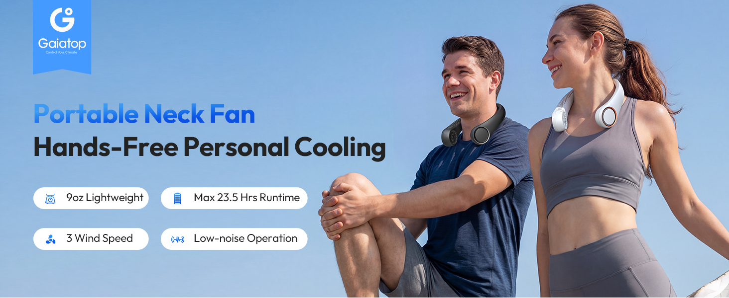 neck fan neck fans that blow cold air personal fan portable fan gifts for men women