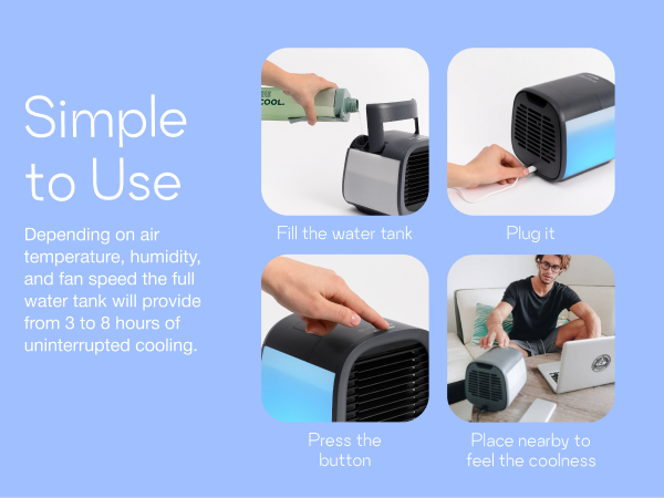 portable air conditioner, air cooler, air fan, cooling fan