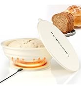 2026 Upgraded Bread Proofing Box Kit - Foldable Dough Proofer Box with 4 Temp Levels, Food Grade ...