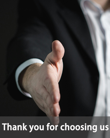 Thank you for choosing us