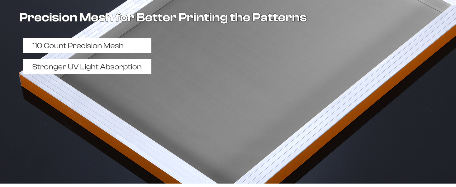 Precision Mesh for Better Printing the Patterns