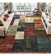 DweIke Washable 6x9 Living Room Rug, Modern Large Soft Rugs for Bedroom, Stain Resistant and Non-...