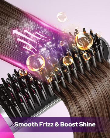 hair straightener comb