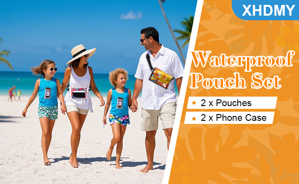 Waterproof phone pouch