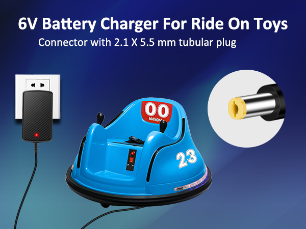 6V Charger for Kids Ride On Car Toys