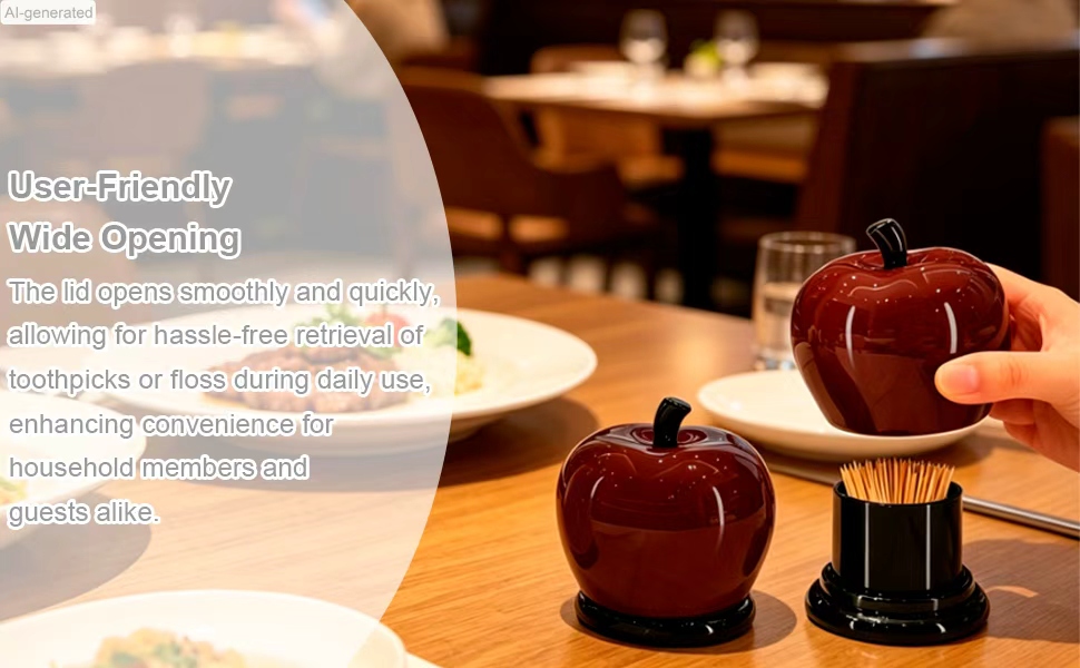 The lid opens smoothly and quickly, facilitates easy refilling and quick access to items.