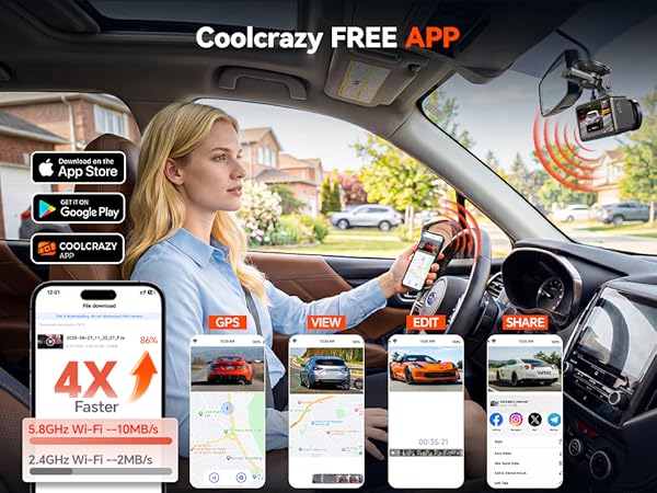 Coolcrazy FREE APP &amp;amp; 5.8G WiFi