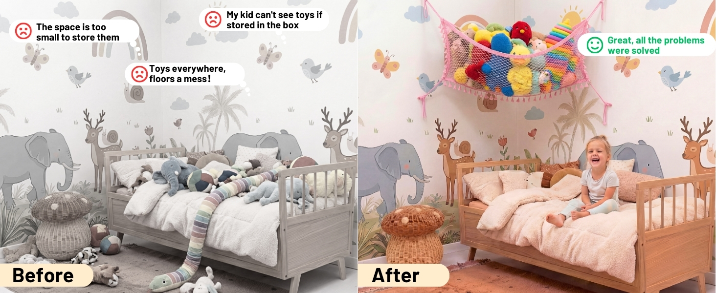 stuffed animal hammock