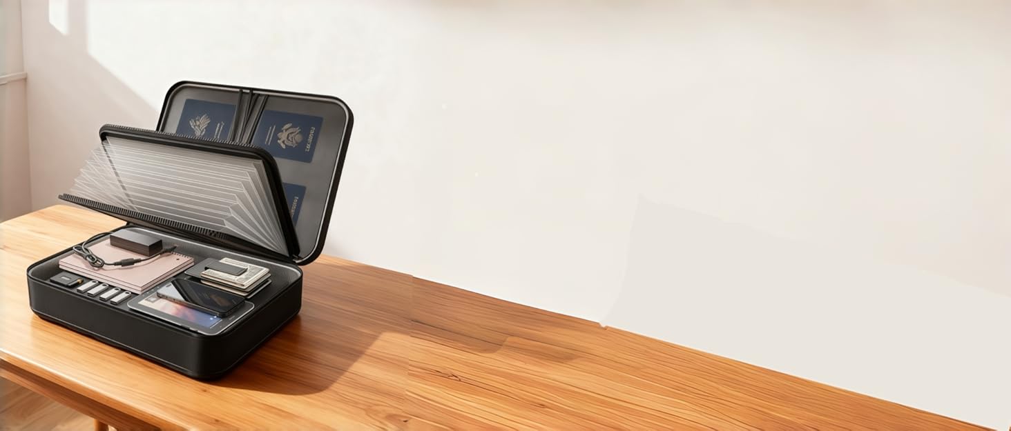 fire proof document safe box