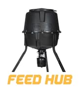 Moultrie Feed Hub Kit - Pro Hunter 2 Cellular Feeder Kit - Cellular Feeder System with Feed Level...