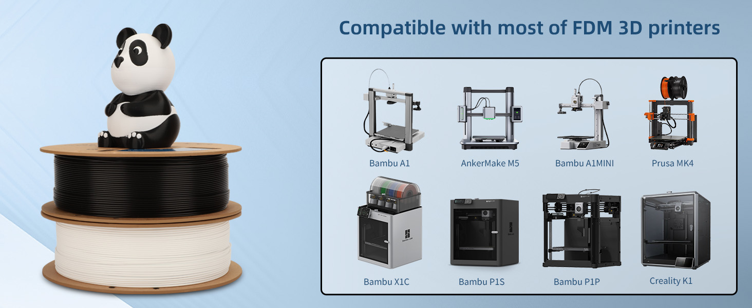compatible 3D printers