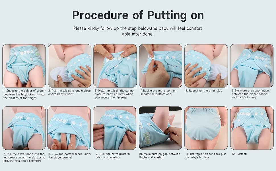 cloth diaper step