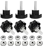 Hardtop Bolts for Jeep Wrangler YJ TJ JK JL 1995-2020,Quick Removal Fastener Thumb Screw and Nut ...