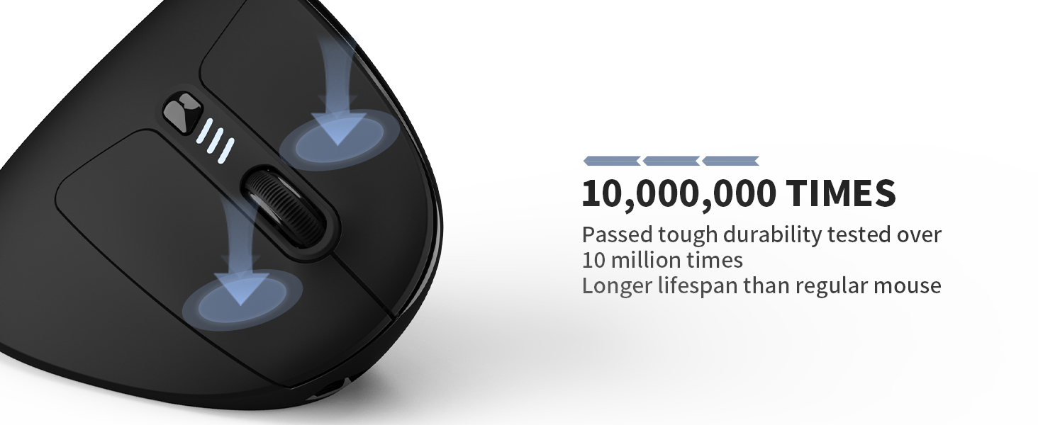 Bluetooth Vertical Mouse