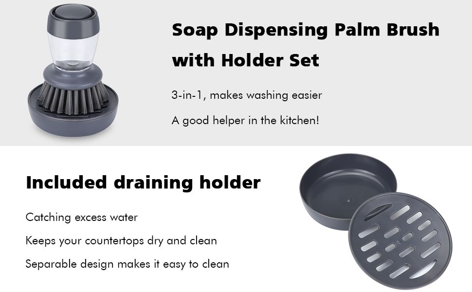dish brush set