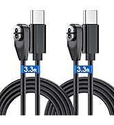 ANMONE USB C Shokz Charging Cable [2 Pack 3.3ft] Aftershokz Headphones Charger Cord for Aeropex O...