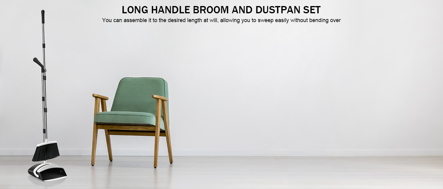 Broom and Dustpan Set