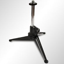 AxcessAbles MX-100 Studio Condenser Microphone with Desktop Tripod Stand 
