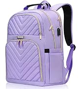 Kuosdaz Laptop Backpack for Women, School Backpack for Teens, 15.6 Inch Large Fashion College Boo...