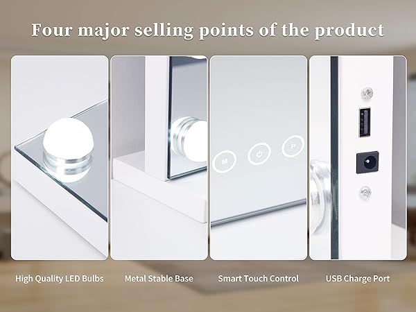 vanity mirror with lights