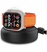 Portable Charging Stand for Apple Watch, Compact Magnetic Charger Dock, Black