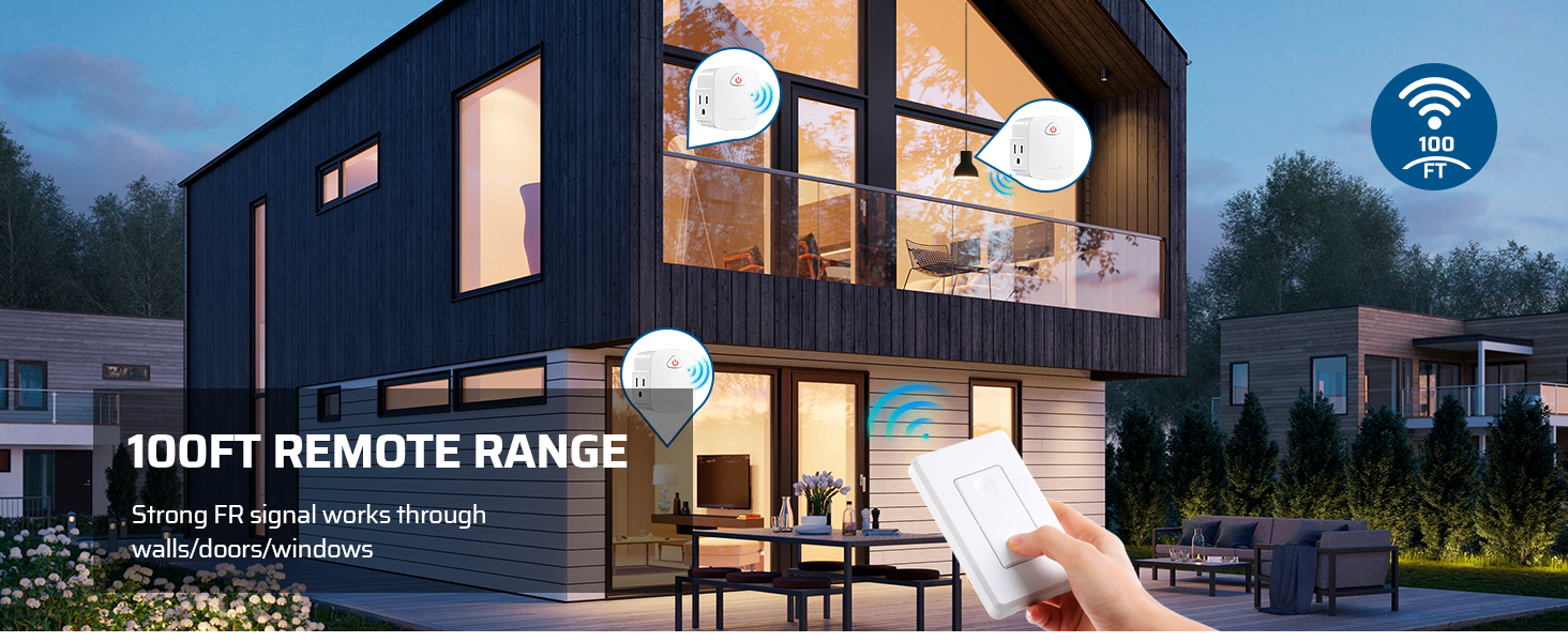 remote control outlet plug