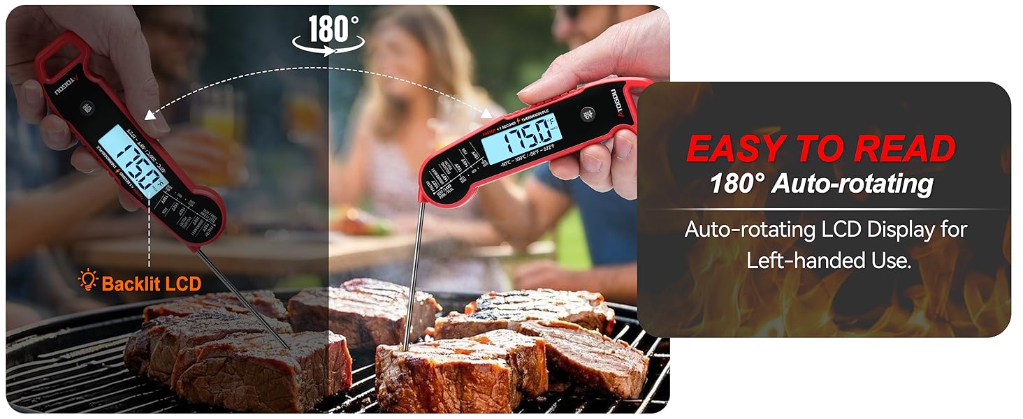 ATOGOU Thermocouple Meat Thermometer
